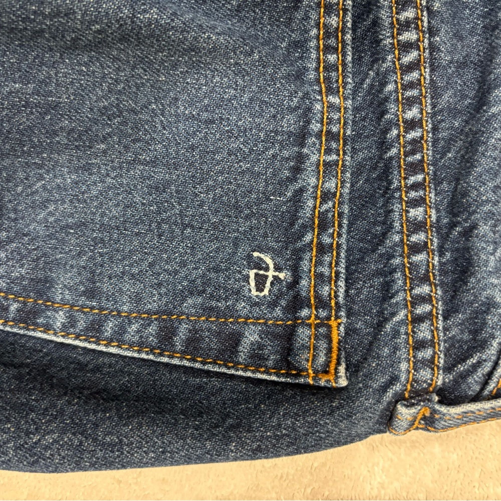Rag & Bone New York Cambria Denim Cutoff DRE Shorts Sz 23 - Picture 7 of 12